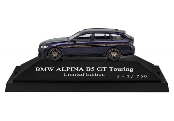 Modellauto BMW ALPINA B5 GT Touring (G31) Daytonaviolett, 1:87, Limited Edition