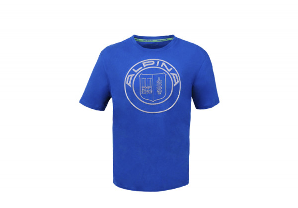 T-Shirt ALPINA COLLECTION Blue, Unisex